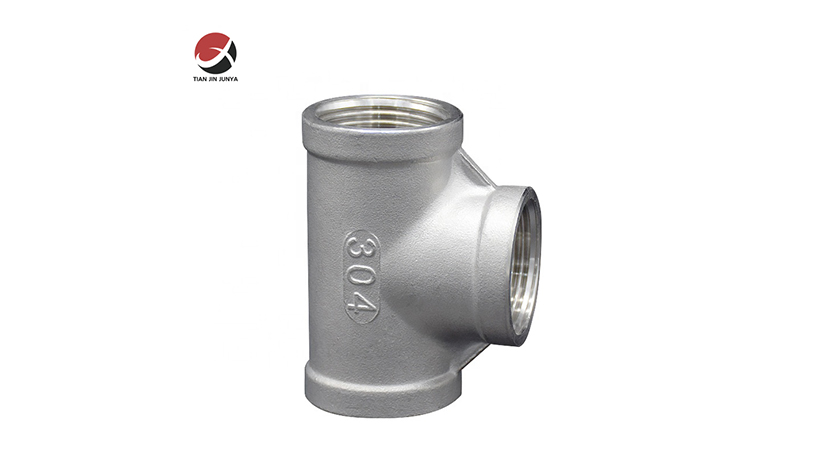 不(bu)鏽鋼等(deng)徑三通(tōng)管件