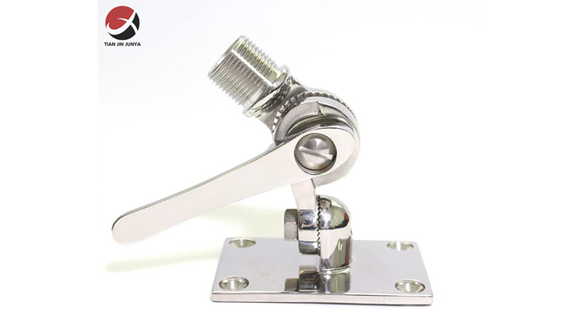 不(bú)鏽鋼316船用五金配(pei)件-底座調節式天(tiān)線座