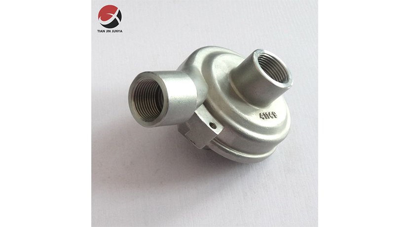 不鏽(xiu)鋼鑄造(zao)來圖定(ding)制泵體(ti)泵配件(jian)