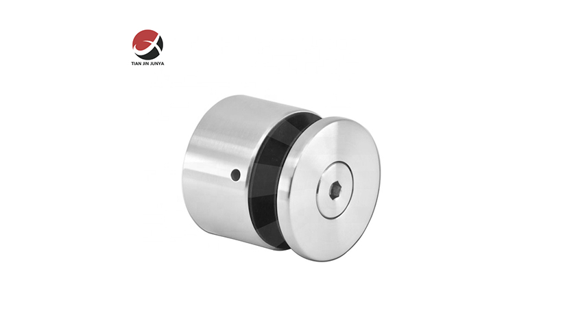 不(bu)鏽鋼鑄(zhu)造 圓形(xíng)玻璃夾(jia)