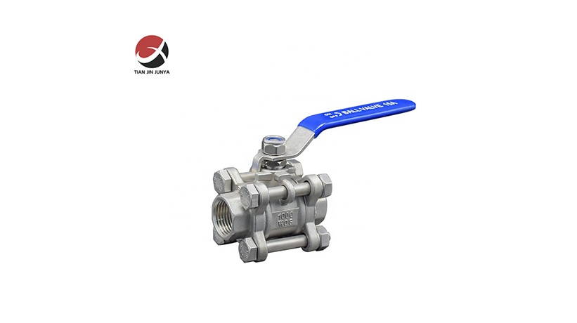 不鏽鋼(gāng)三片式内螺(luó)紋球閥